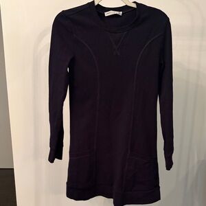 Summer & Sage Black Long Sleeve Bodycon Mini Dress Size S